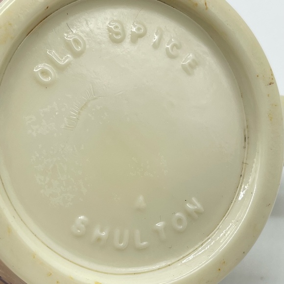 VTG Shulton Ivory Milk Glass Old Spice Shaving Mug Ship Grand Turk Salem 1786 - Picture 8 of 8